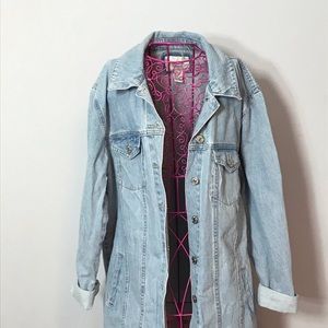 Longline Denim Jacket